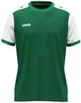JAKO Unisex Kinder Trikot Dynamic, Kurzarm, dunkelgr&uuml;n/wei&szlig;/gr&uuml;n, 116