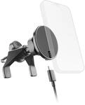 cellularline MAG Wireless Charging Holder - MagSafe-Autohalterung mit 7,5W Kabelloser