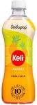 Sodapop Keli Sirup Ananas, fruchtiges Getr&auml;nkekonzentrat, kalorienarm, 1 Flasche