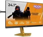 AOC CS24A 24.1 Zoll FHD USB Hub Gaming Monitor, 610Hz, TN Esports Panel, 0.5ms MPRT,