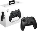 MSI FORCE GC200 Kabelgebundener PC-Gamepad-Controller &ndash; Hall-Effekt-Trigger,