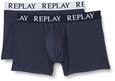 Replay Basic Cuff Unterw&auml;sche Dark Blue/White L
