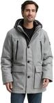 Tom Tailor Herren Arctic Parka mit Abnehmbarer Kapuze