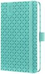 SIGEL J6102 Wochenkalender 2026 A6, petrol, Hardcover, Gummiband, Stiftschlaufe,