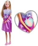 Simba Steffi Love Welcome Baby 29 cm &ndash; Schwangere Steffi mit Kind, 12-teiliges