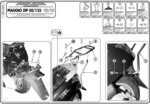 Givi SR56 Topcase-Tr&auml;ger f&uuml;r Monolock Koffer, Schwarz, Gr&ouml;&szlig;e 40