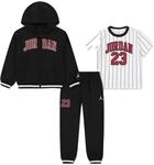 Nike Jdn MJ Brkln Ft FZ Set 023 - Black 3-4T