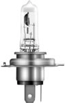 Osram NIGHT BREAKER SILVER H4, +100% mehr Helligkeit, Halogen-Scheinwerferlampe,
