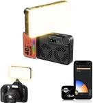 Rollei LUX Compact 40W RGB Led Videoleuchte, Kamera Licht Taschenformat 282 g mit