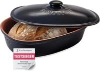 R&ouml;mertopf Brottopf klein oval 2,3 L (MEDI) &ndash; kompakter Brotkasten aus...