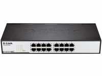D-Link DES-1016D 16-Port Fast Ethernet Switch (10/100 Mbit/s-Anschlüsse, bis...