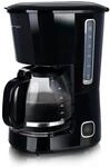 EMERIO Filter Kaffeemaschine gro&szlig; | 1.5L Glaskanne f&uuml;r bis zu 12 Tassen...