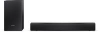 SHARP HT-SBW121 2.1-Kanal Soundbar mit kabellosem Subwoofer, Roku TV Ready, 240 W