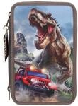 Depesche 13693 Dino World New World - Gef&uuml;llte 3-Fach Federtasche in...