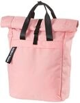 Walker Classic Rucksack Roll Top Pink Sand mit Hauptfach, Laptopfach, ergonomischen