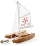 HABA 306315 - Terra Kids Katamaran-Bausatz, Bastel- und Hobbyset