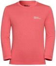 Jack Wolfskin M&auml;dchen Actamic K Longsleeve, Sunset Coral, 128 EU