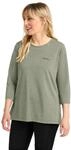 Jack Wolfskin Damen Crosstrail 3|4 W T-Shirt, Mint Leaf, XS EU