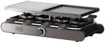Black+Decker &ndash; Raclette| 8 Personen| Platten 21 x 21 cm| Regulierbare Temperatur