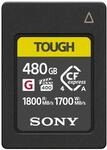 Sony CFexpress Type A 480GB Tough (CEA480T) &ndash; VPG400 High Speed G Serie, 1.800MB/s