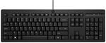 HP 125 G2 - Tastatur - 100% - Full Size - USB - QWERTY - International Englisch...