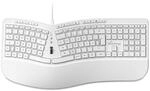 MediaRange kabelgebundene ergonomische Multimedia Tastatur mit Bildlauf-Rad, QWERTZ