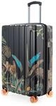 Hauptstadtkoffer Q-Damm Mittelgro&szlig;er Koffer (68 cm) 71-89 L, Design Leopard 