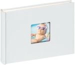 walther design Fotoalbum hellblau 22 x 16 cm mit Cover-Ausstanzung, Fun FA-207-BL