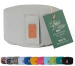 #DoYourYoga rundes Yogabolster 30cm x 15cm | Waschbarer Bezug |gef&uuml;llt mit