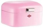 WESCO Mini Grandy Brotkasten in der Farbe pink, pulverbeschichtetes Stahlblech,