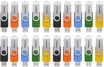 Intenso Basic Line USB 2.0 Stick Set, Mehrfarbig, 20x 4GB