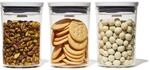 OXO Good Grips-Set aus runden Mini-POP-Beh&auml;ltern - 3-teiliges
