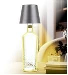 AddLiving LED Flaschenlampe | Akku-Lampe mit Touch-Funktion | Nachttischlampe...