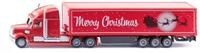 Siku 1788, Freightliner Weihnachtstruck, 1:87, Metall/Kunststoff, Rot/Wei&szlig;,