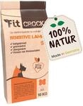 cdVet Fit-Crock Hundefutter trocken Sensitive Lamm Mini 10 kg, getreidefrei