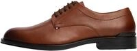 Tommy Hilfiger Herren Derby Schuhe Corporate aus Leder, Braun (Winter Cognac), 41