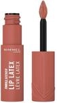Rimmel Thrill Seeker Lip Latex, 100 Sassy, Fl&uuml;ssiger Lippenstift, Lipgloss,