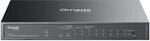 TP-Link Omada ES210GP, 10-Port Gigabit Easy Smart Switch, 63W Budget, 8 &times; PoE+