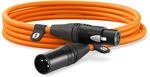 R&Oslash;DE XLR-3 Hochwertiges XLR-Kabel (3 m, orange)