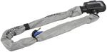 Fischer Kettenschloss Reflex, L&auml;nge 80cm, Durchmesser 8mm, Silber, 80