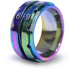 KnitPro - KnitPro Reihenz&auml;hler (12-21,4 mm) Regenbogenring - 1 St&uuml;ck,