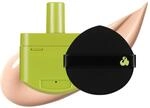 UNLEASHIA | SATIN- WEAR GESUND-GR&Uuml;N CUSHION (21N EBURNEAN)