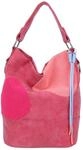 Fritzi Olga Limited Happy Flocked Jive Soft Berry Hobo Handtasche Kunstleder Damen