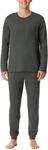 Schiesser Herren Schlafanzug lang mit B&uuml;ndchen - Nightwear Set
