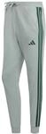 adidas Men's Essential Three Stripes French Terry Pant, Wonder Sage/Collegiate...