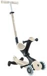 Globber - GO&bull;UP Deluxe Lights ECO 360 &ndash; Skalierbarer Tretroller, 3 R&auml;der mit