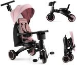 Kinderkraft Jazz 2, 6-IN-1-DREIRAD MIT LAUFRADFUNKTION, Kinder Fahrrad, Kinderwagen,