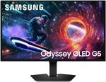 Samsung 27 Zoll Odyssey G50SF Gaming Monitor, PC-Bildschirm mit QD-OLED, 2.560 x