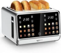 Keenstone Toaster 4 Scheiben Digitaler intelligenter Toaster mit Touchscreen Mit