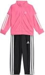 adidas Unisex Baby ESSENTIALS CLIMACOOL TRACKSUIT, pink fusion/white/white, 6-9